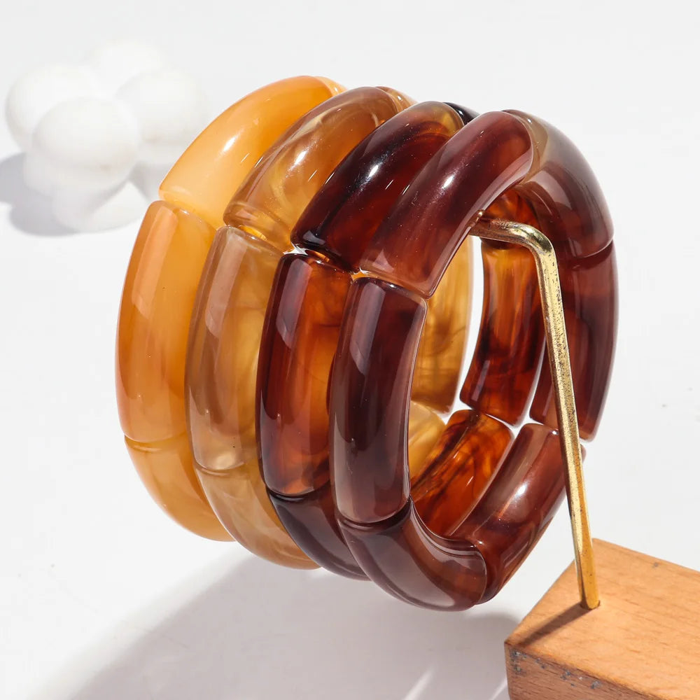 Fashion Acrylic 4PCS/ Bracelet Set