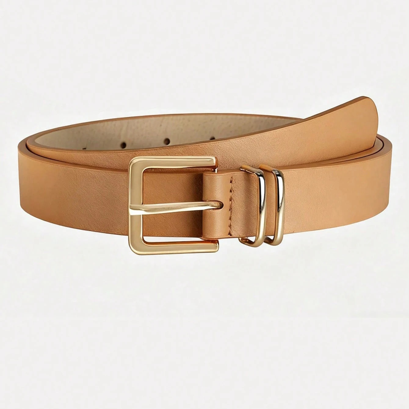 Women's Faux Leather Pin Buckle Belt