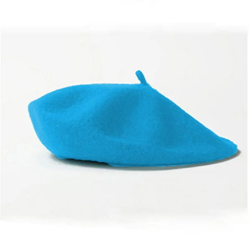Wool Plain Beret