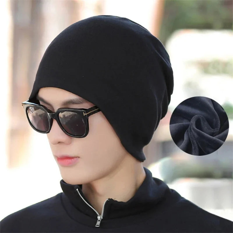 Cotton Slouchy BeaniesCaps