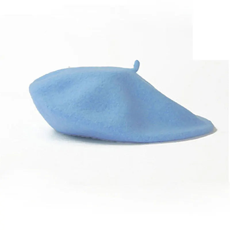Wool Plain Beret