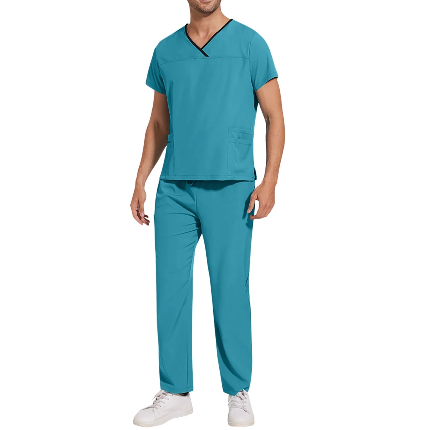 Wholesale Soft Lightweight Jogger Style Scrubs Suit