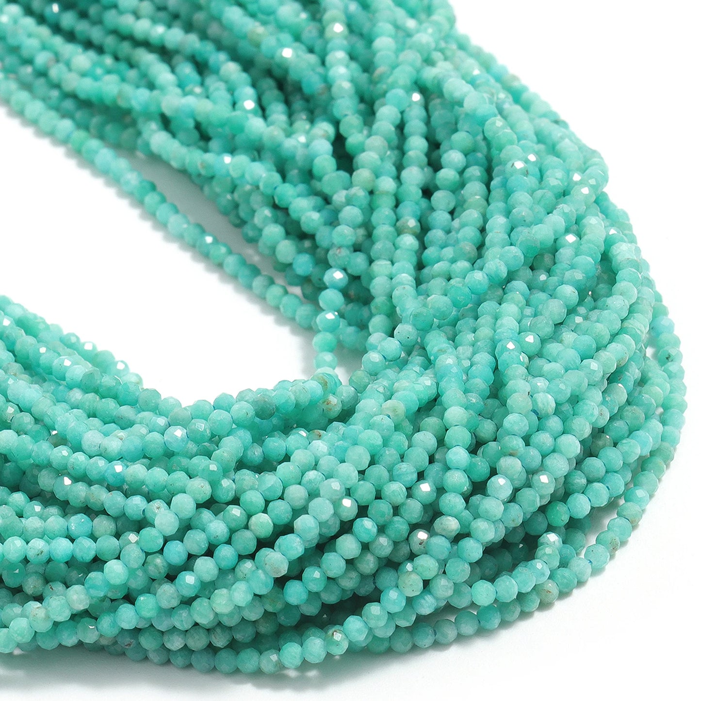 2 3 4mm Faceted Tiny Beads