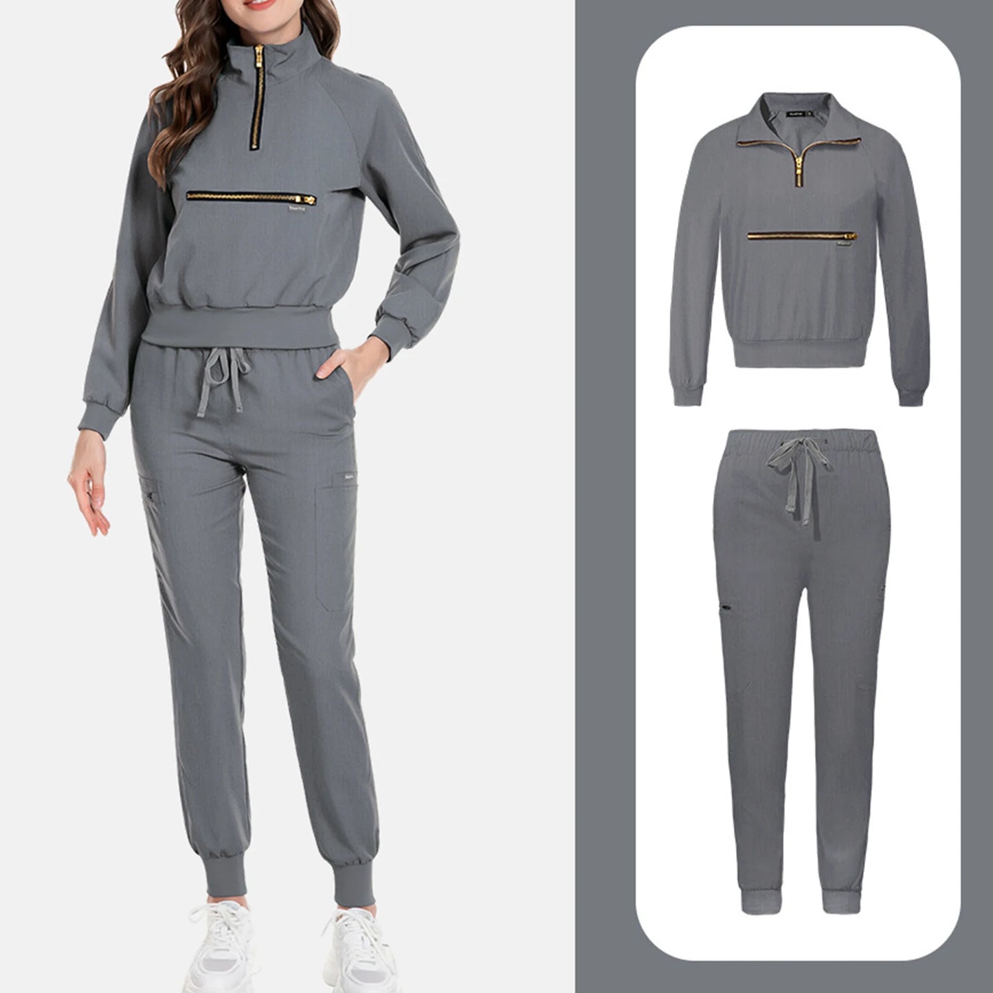 Women Nurse Scrub Set