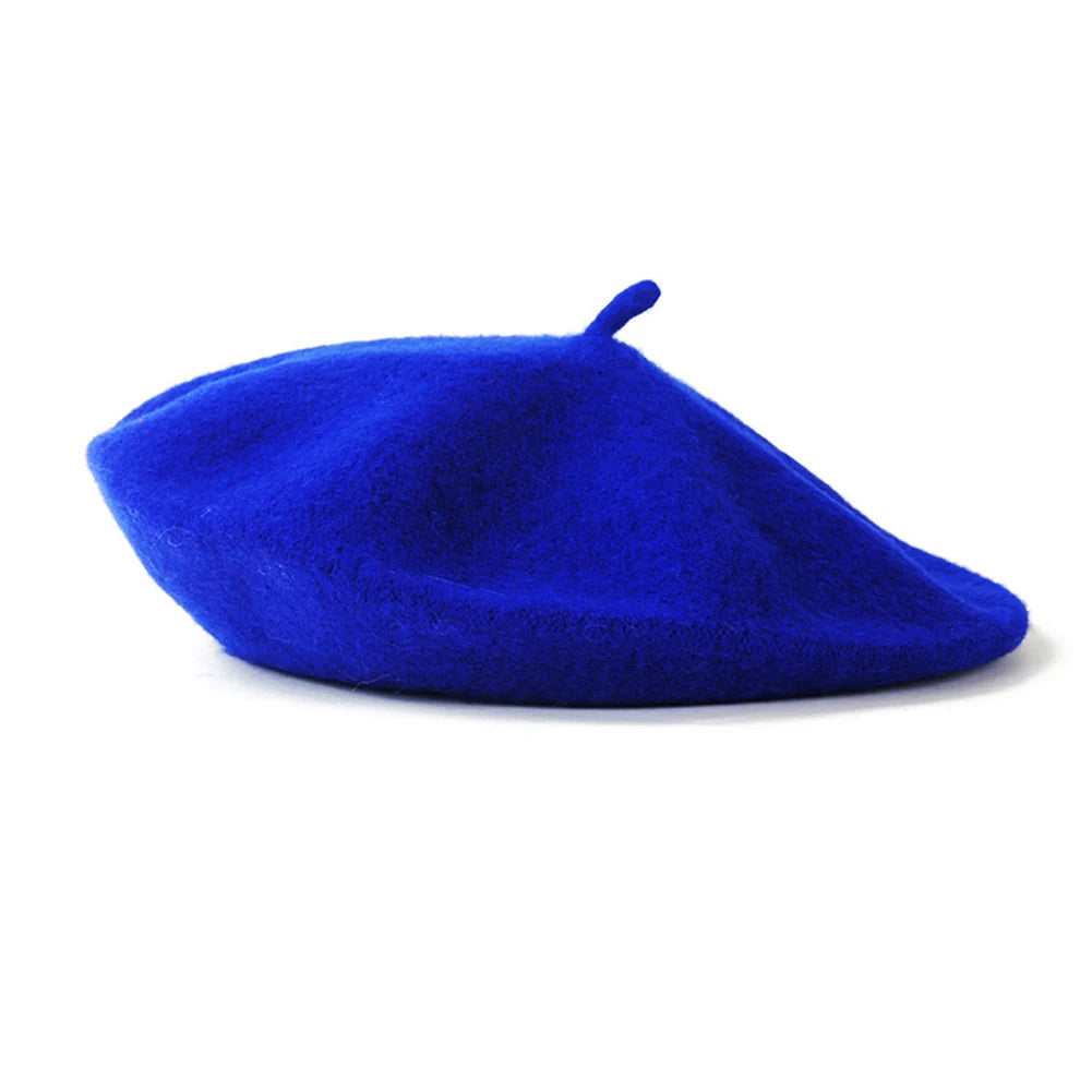 Wool Plain Beret
