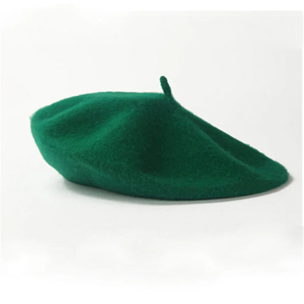Wool Plain Beret