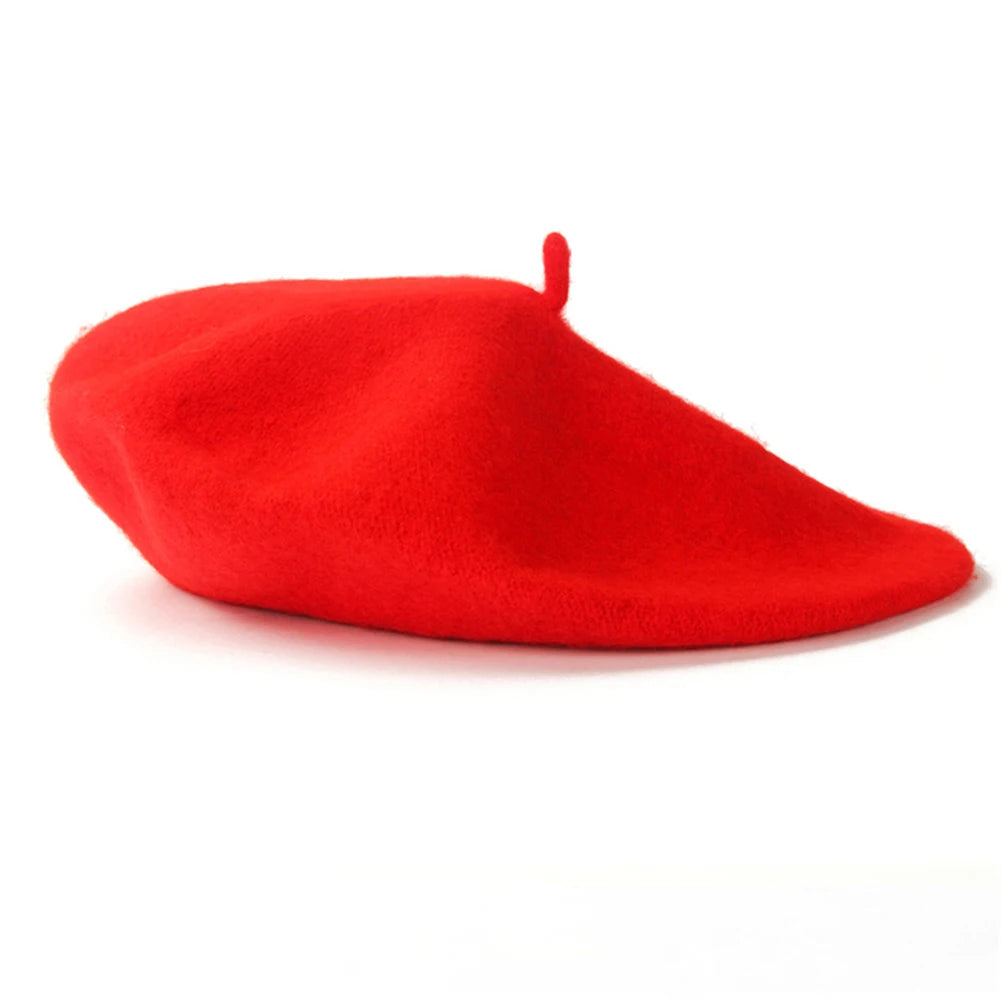 Wool Plain Beret