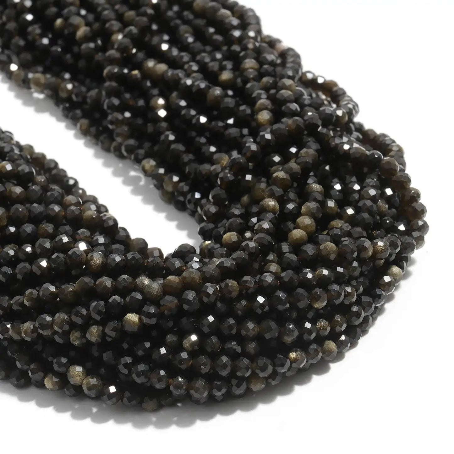 2 3 4mm Faceted Tiny Beads