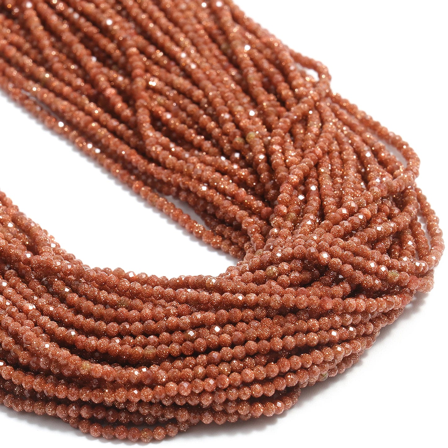 2 3 4mm Faceted Tiny Beads