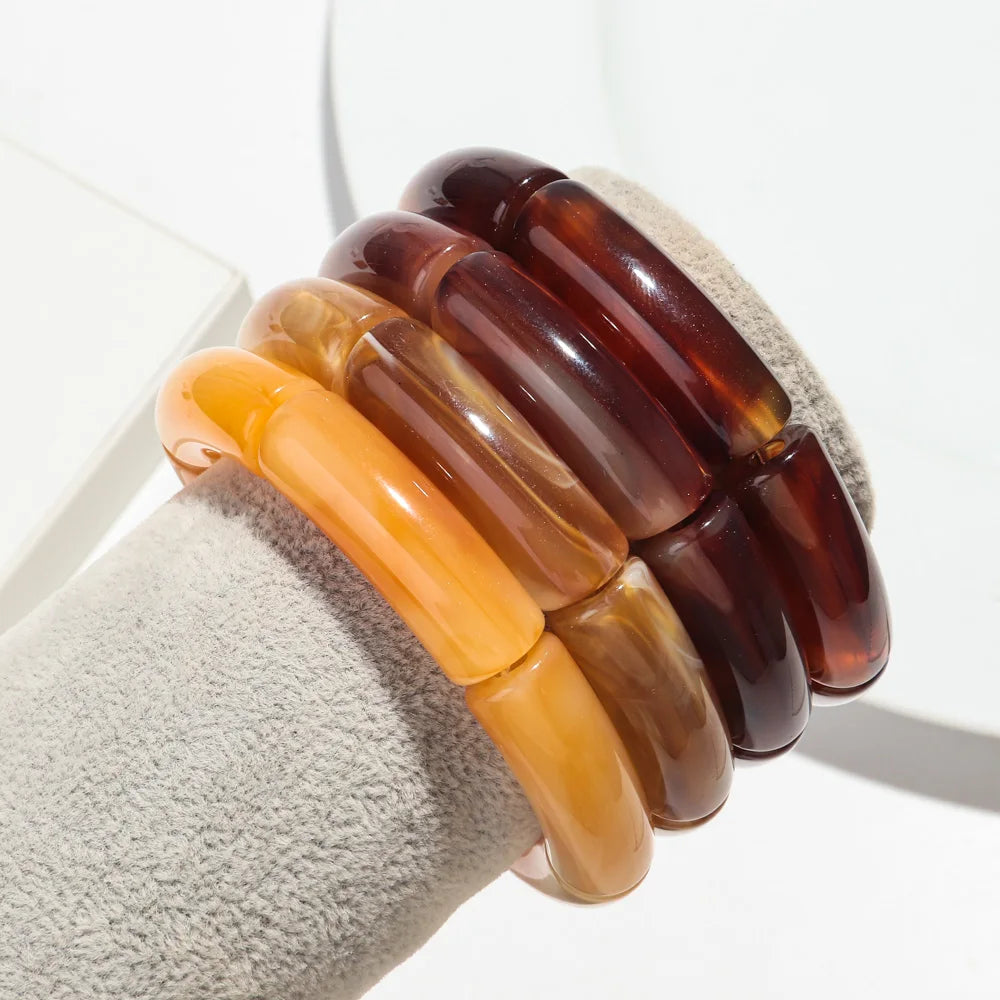 Fashion Acrylic 4PCS/ Bracelet Set