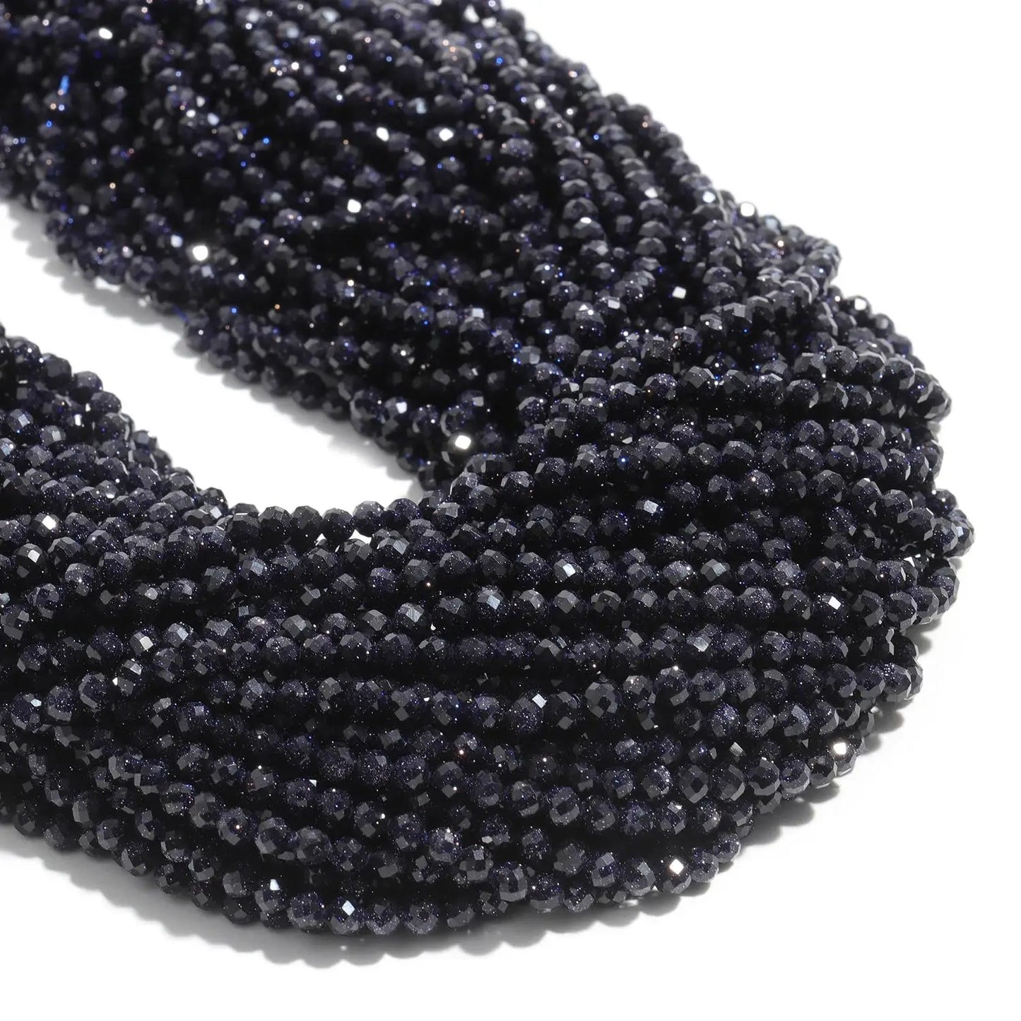 2 3 4mm Faceted Tiny Beads