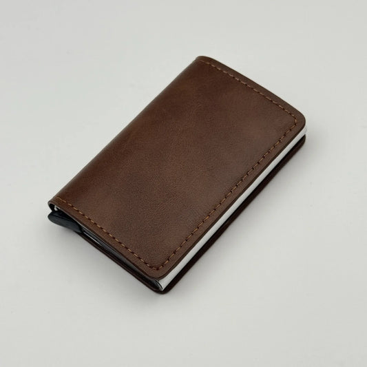 RFID Blocking Wallet-Automatic Pop-up Wallet