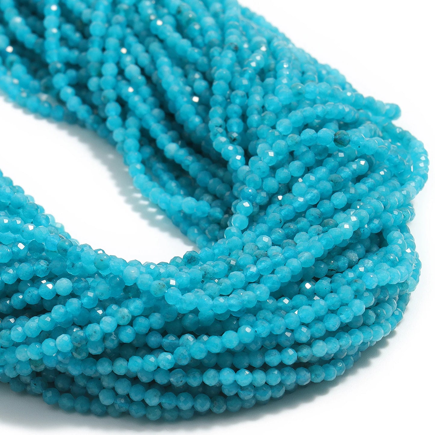 2 3 4mm Faceted Tiny Beads