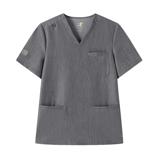 KUNGFU SCRUBS Women Nurse Scrubs Medical Uniform Top Antibacterial Soft Wrinkle-resistant Waterproof T-shirt Pencil Pants