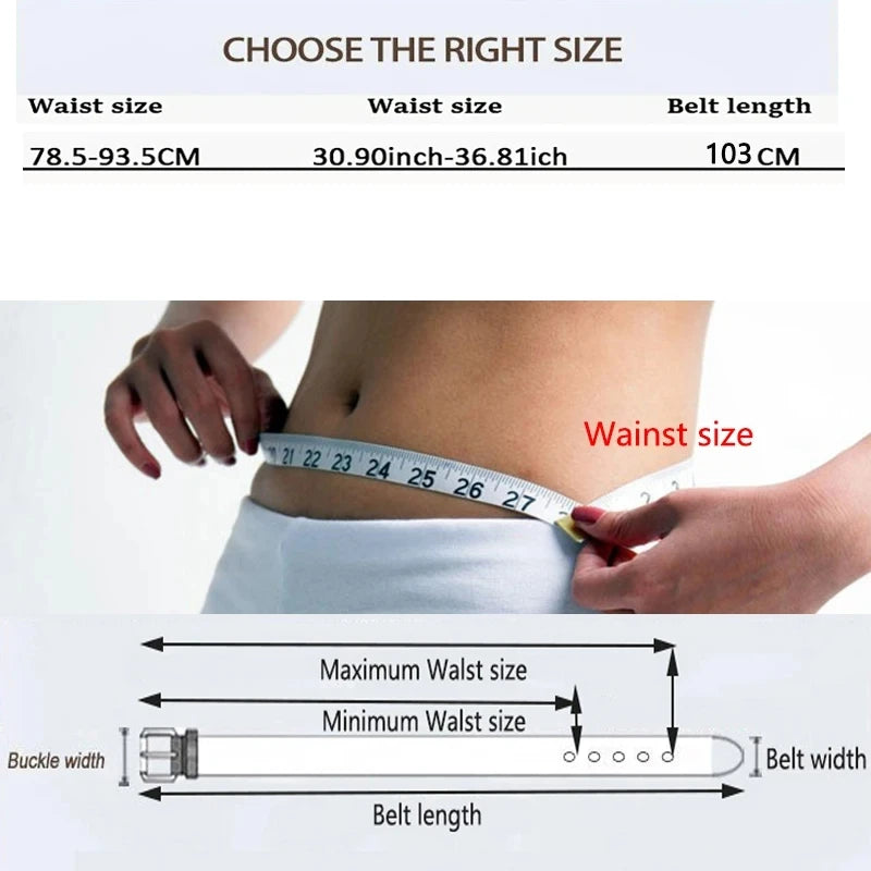 Belt for Women Designer Belts Casusl Fashion Lady Belt Black Brown White Belts for Jeans Strap for Dresses Women's Trousers Belt